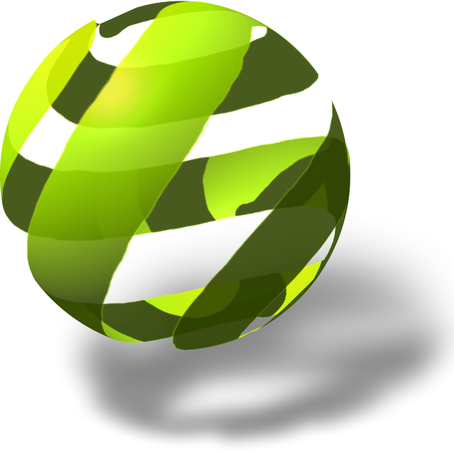 Squigglesphere - Graphic Design (648x648), Png Download