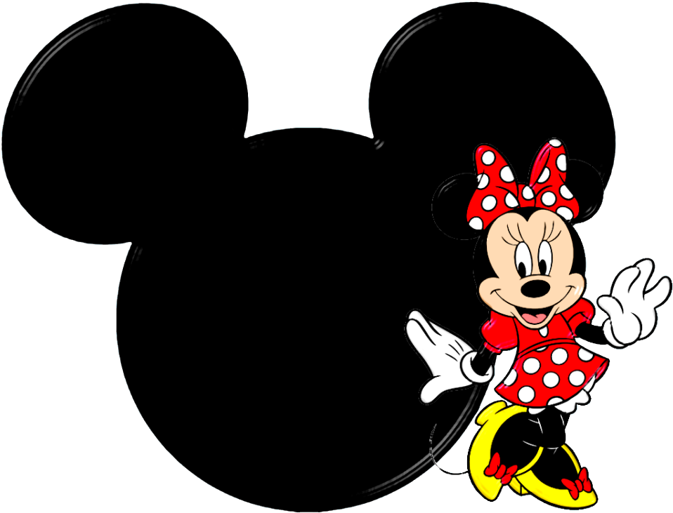 Minnie Head Photo By Kimbero53 - Minnie Mouse Simple Drawing (1023x986), Png Download
