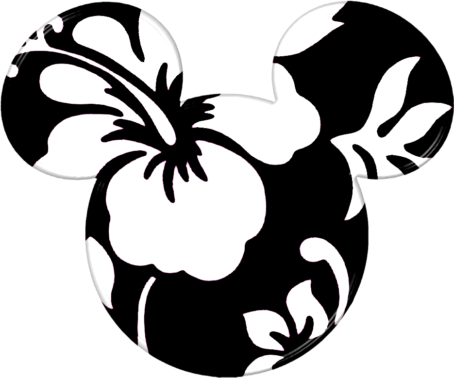 Mickey Head, Mickey Shirt, Disney Mickey, Disney Fun, - Hawaiian Mickey Mouse Head (952x917), Png Download