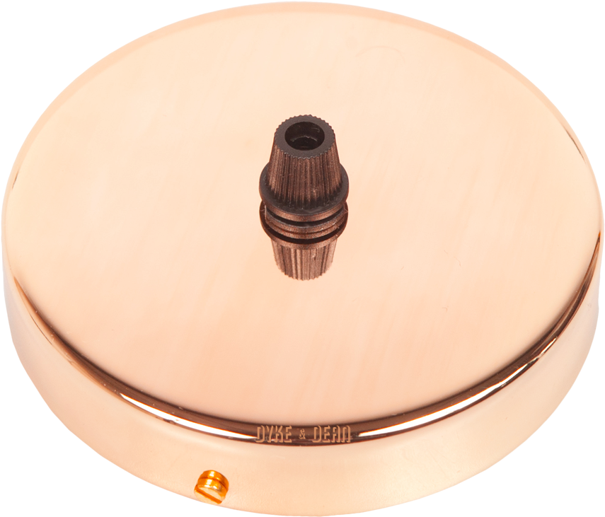 Copper Single Ceiling Rose - Ceiling (900x900), Png Download