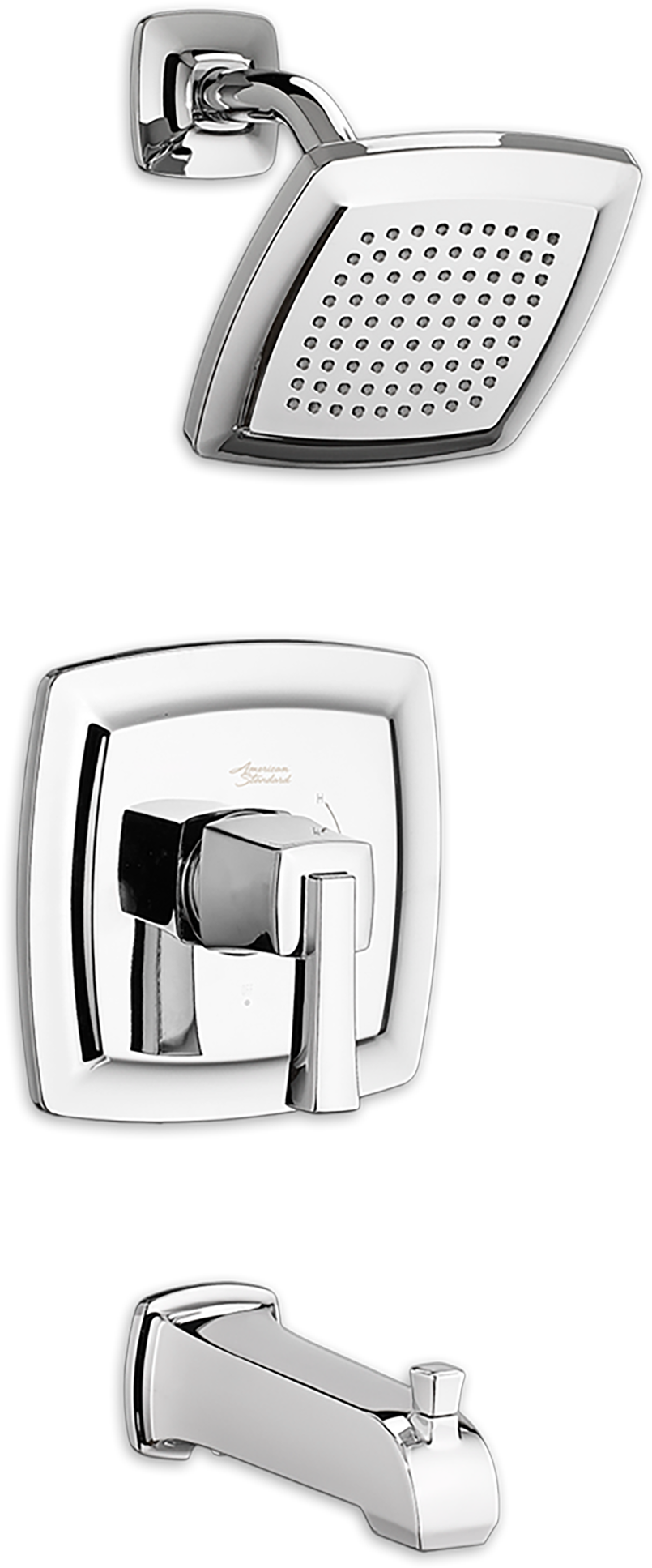 Townsend Bath And Shower Trim Kit With Water-saving - American Standard Townsend Shower (2000x2000), Png Download
