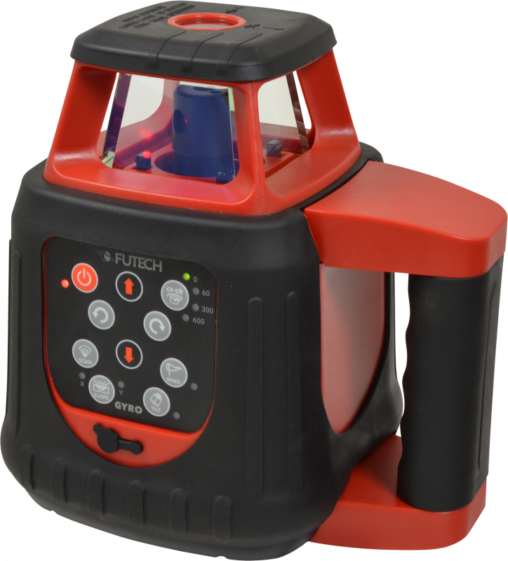 Gyro Red Rotary Lasers - Futech Roterende Laservaterpas Gyro (724x800), Png Download