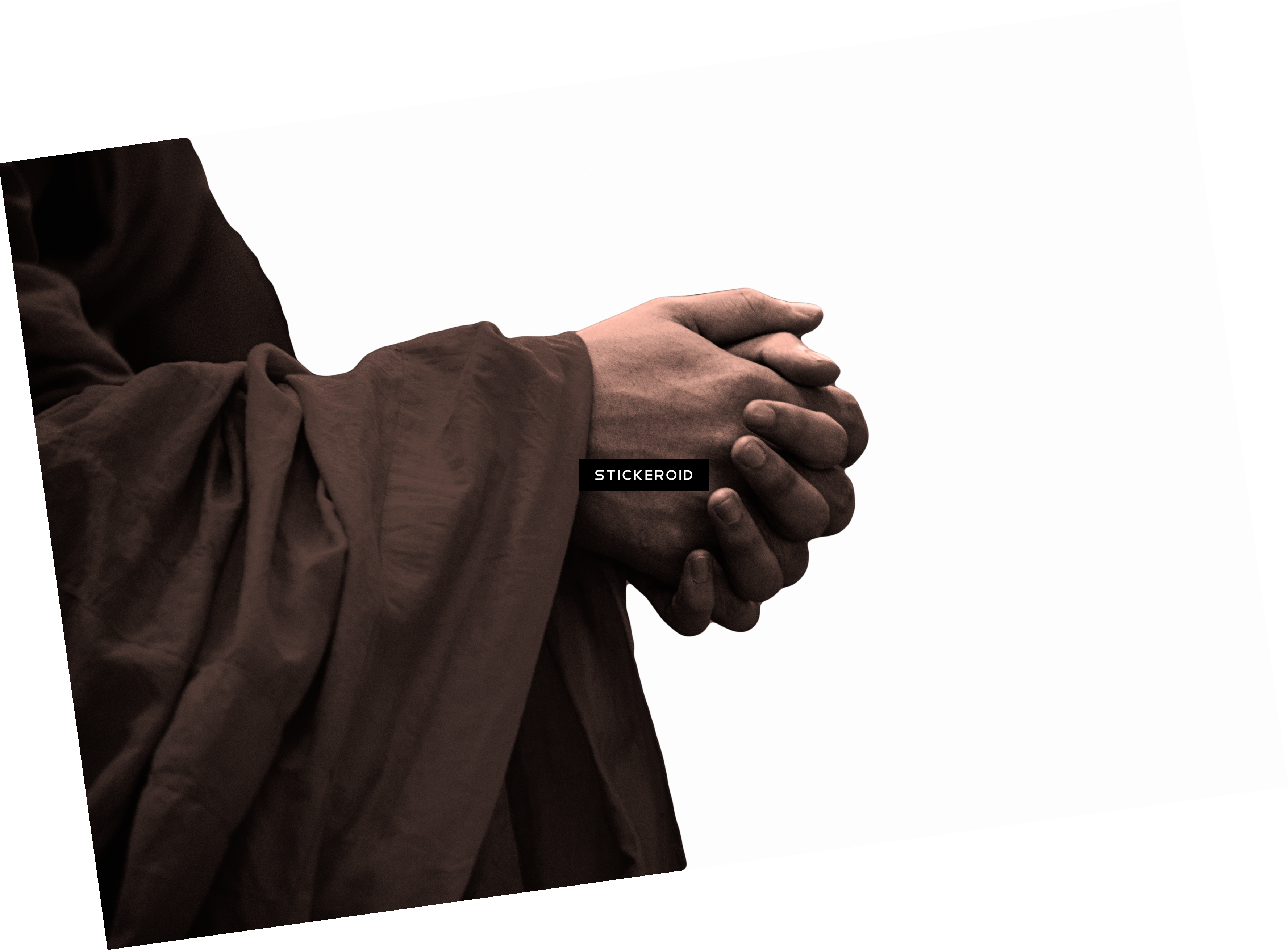 Praying Hands - Comfort (3555x2624), Png Download