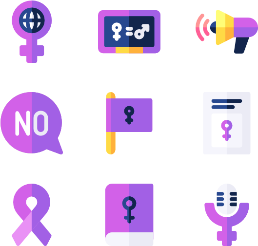 Feminism - Graphic Design (600x564), Png Download