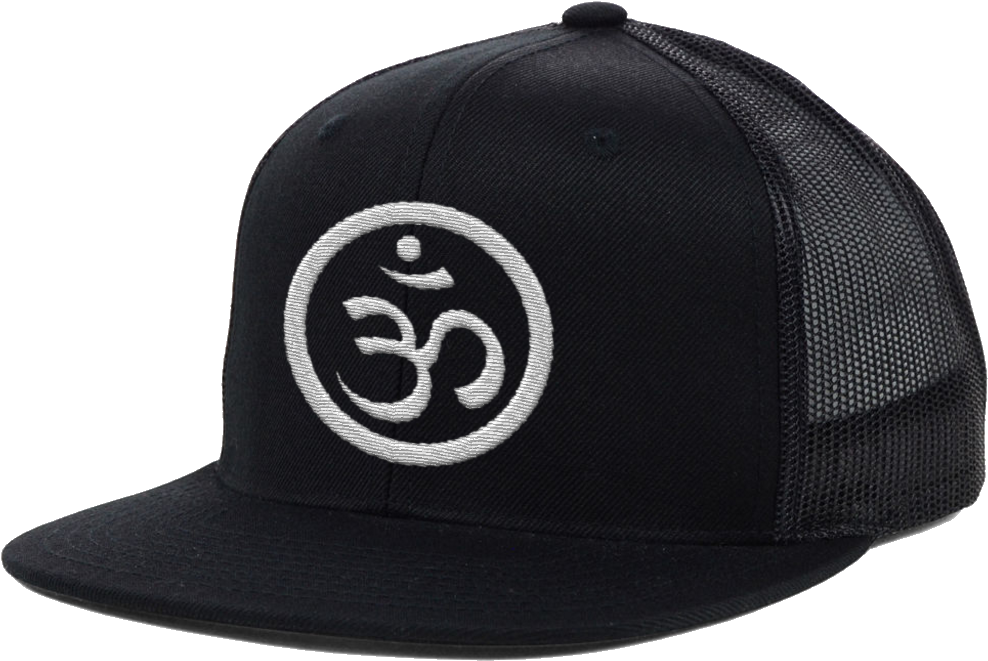 Om Trucker, Black - Bauer Hockey Hat (999x999), Png Download
