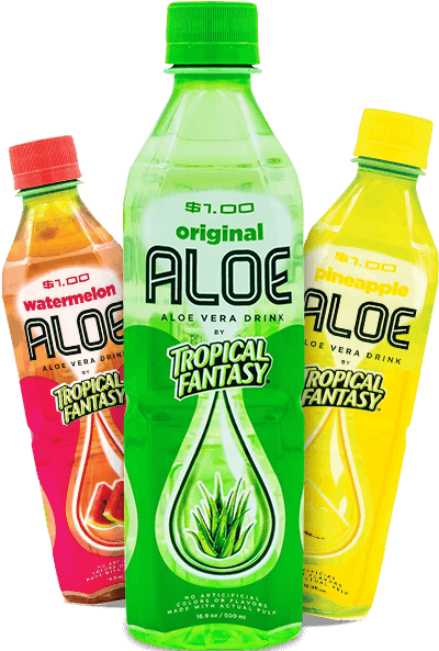 tropical aloe vera drink