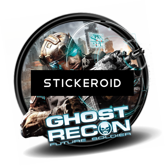 Tom Clancys Ghost Recon Logo - Tom Clancy S Ghost Recon Game S Art Poster 36x24 Inch (577x578), Png Download
