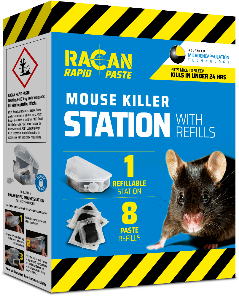 1 Mouse Bait Station 8 Paste Sachets New Strong Strength - Mouse Poison (1600x1131), Png Download