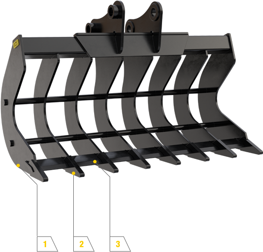 Root Rake - Portable Network Graphics (590x524), Png Download
