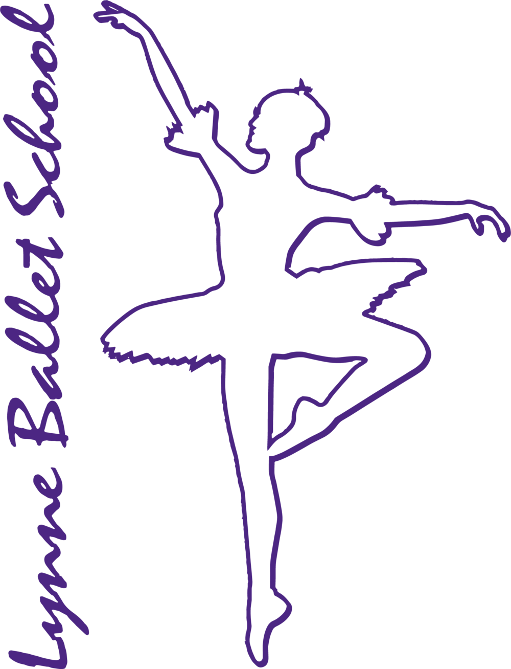 Lynne Ballet School Logo Format=1500w (1000x1308), Png Download