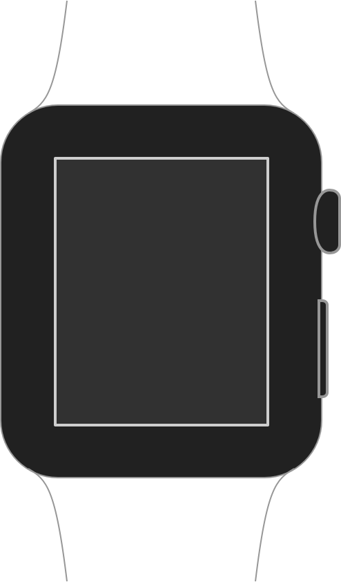 Iphone X, Amazon Alexa, Apple Watch - Display Device (494x842), Png Download