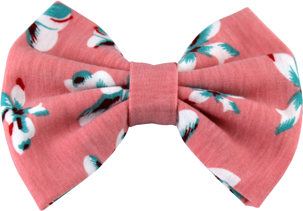 Coral Luau Bow Tie - Jersey (1000x680), Png Download