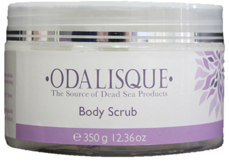 Dead Sea Salt Body Scrub - Dead Sea Products (613x711), Png Download