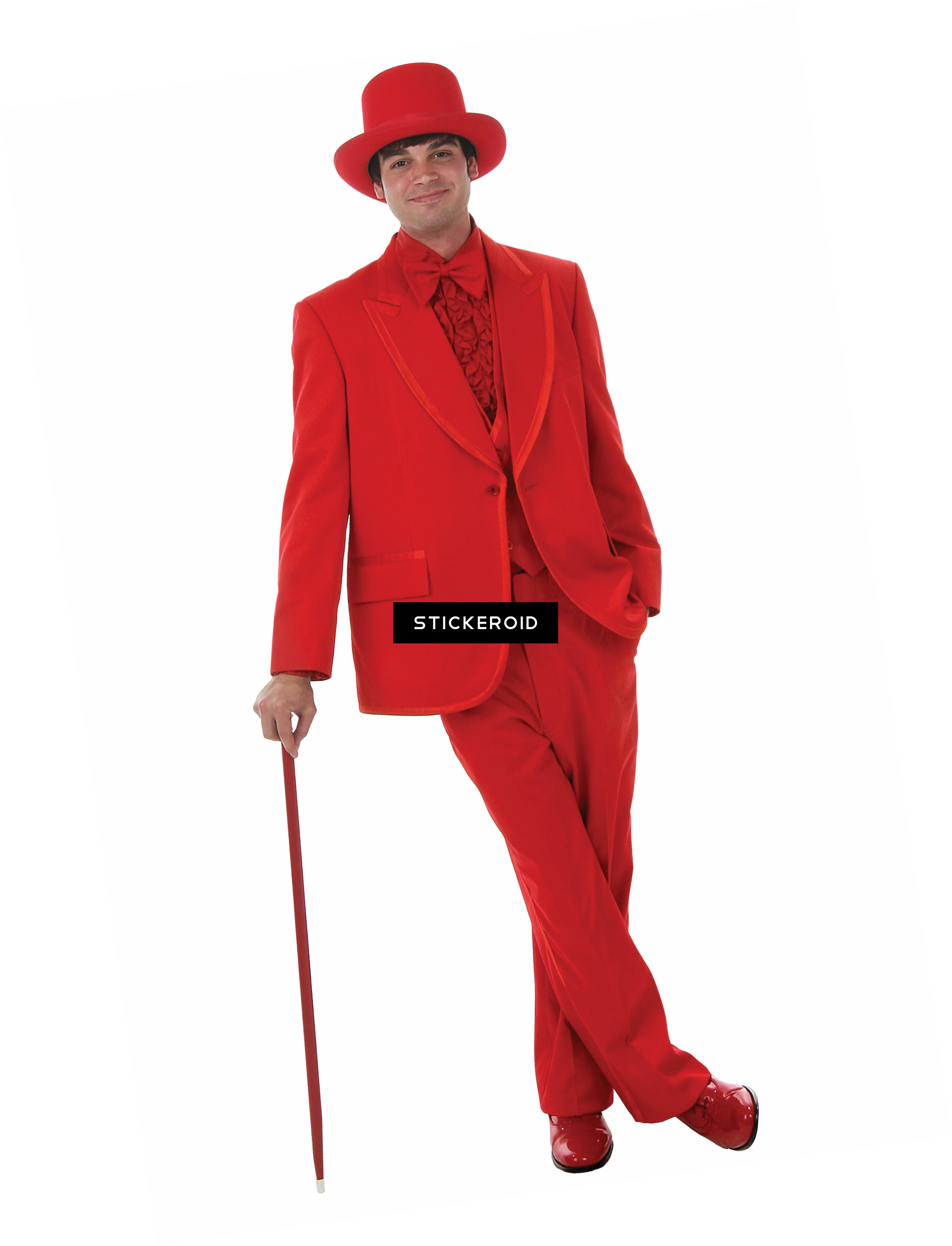 Tuxedo Clothing - Men's Red Tuxedo C419944 (2079x2719), Png Download