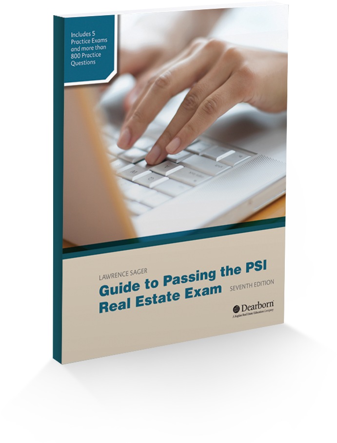 Guide To Passing The Psi Real Estate Exam, 7th Edition - Pound-force Per Square Inch (800x1032), Png Download