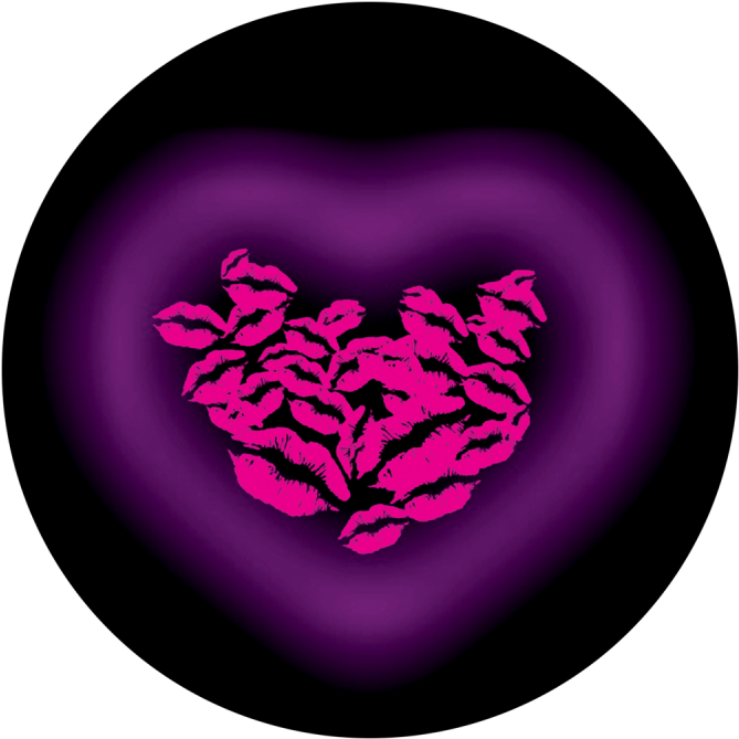 Heart And Kisses - Apollo Design Csds-8049 Heart & Kisses (800x800), Png Download