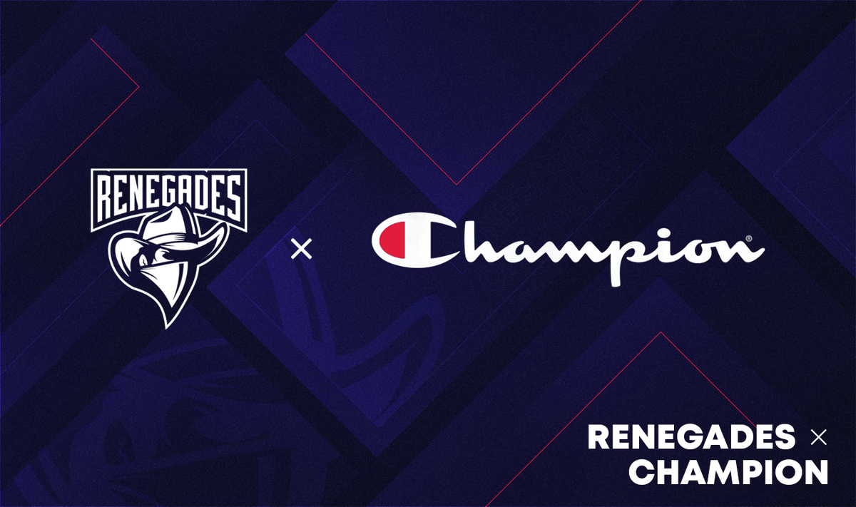 Renegades Is Latest Organisation To Partner With Champion - Champion (1200x711), Png Download