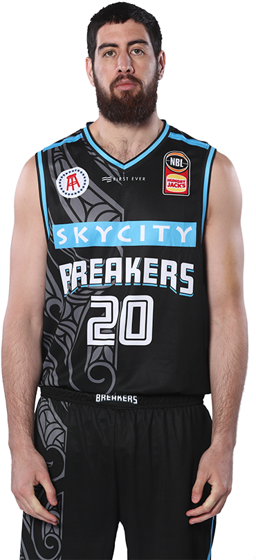 #20, Jordan Ngatai F - New Zealand Breakers Jersey (400x818), Png Download