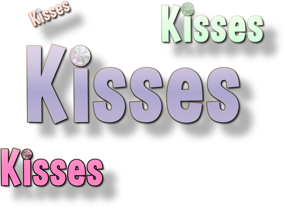 K I S S E S - Kiss (1020x783), Png Download