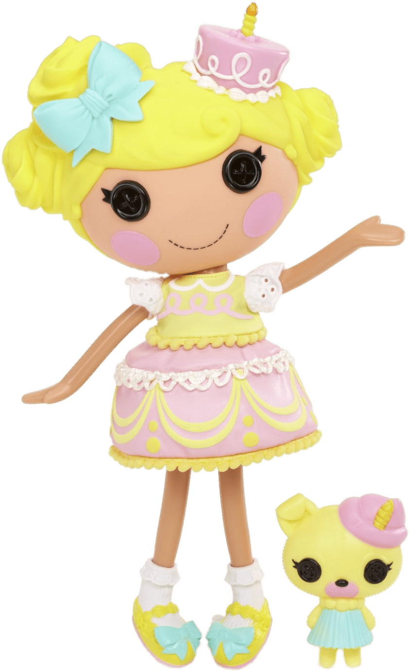 Download - Lalaloopsy Large Doll - Candle Slice O'cake (981x1500), Png Download