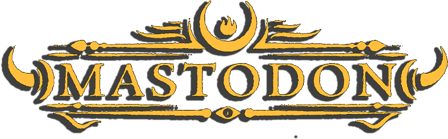 Mastodon (1181x354), Png Download