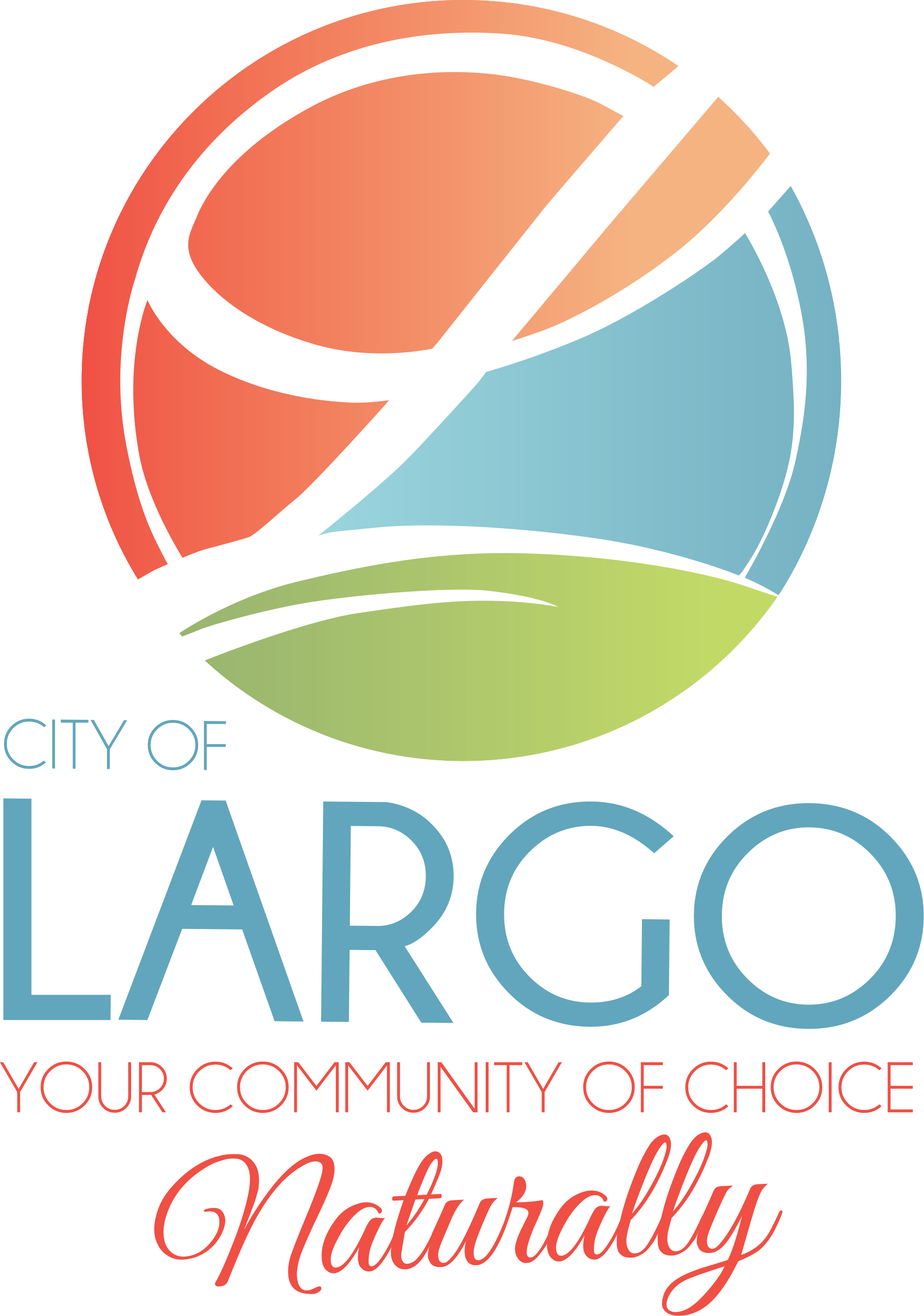 City Of Largo New Logo (1874x2669), Png Download