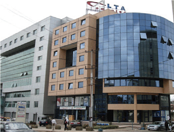 Contact Information - Commercial Building (563x750), Png Download