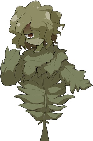 Stoned Seaweed Girl - Illustration (640x480), Png Download