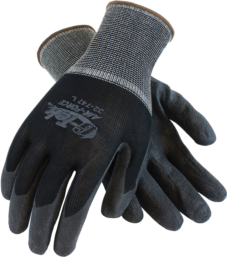 32 747 Seamless Knit Nylon Glove With Air Infused Pvc - Airforce 3 Pack G-tek Air Forcetm 32-747 Knit Nylon (1000x1000), Png Download
