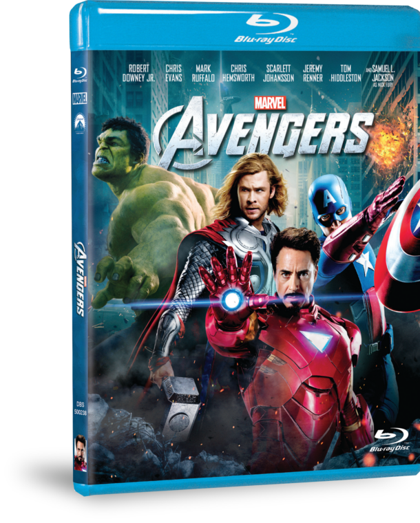 Movie : Avengers (2012) : Dvd (610x760), Png Download