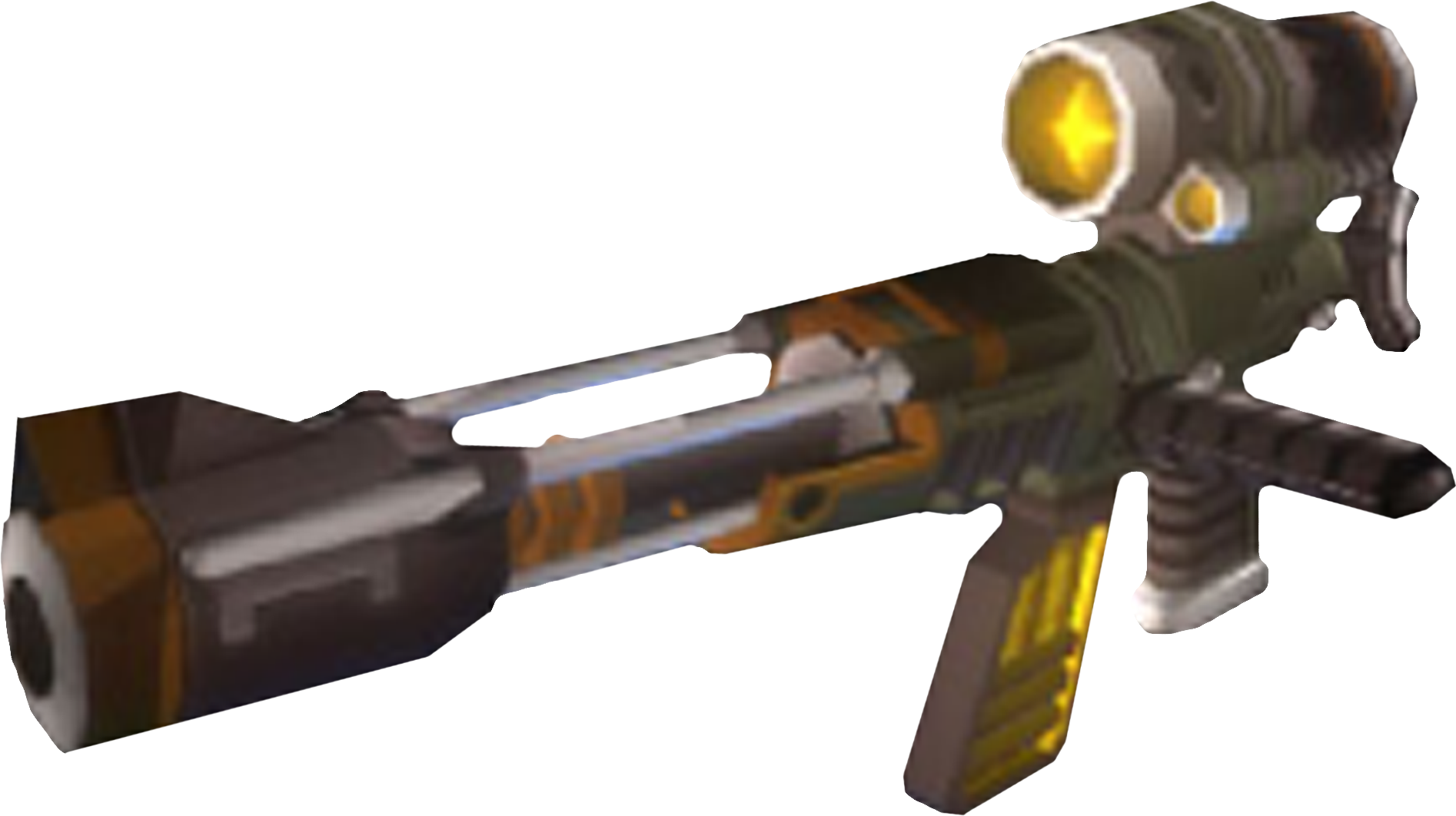 Splitter Rifle V5-omega - Ratchet And Clank Splitter Rifle (1894x1062), Png Download
