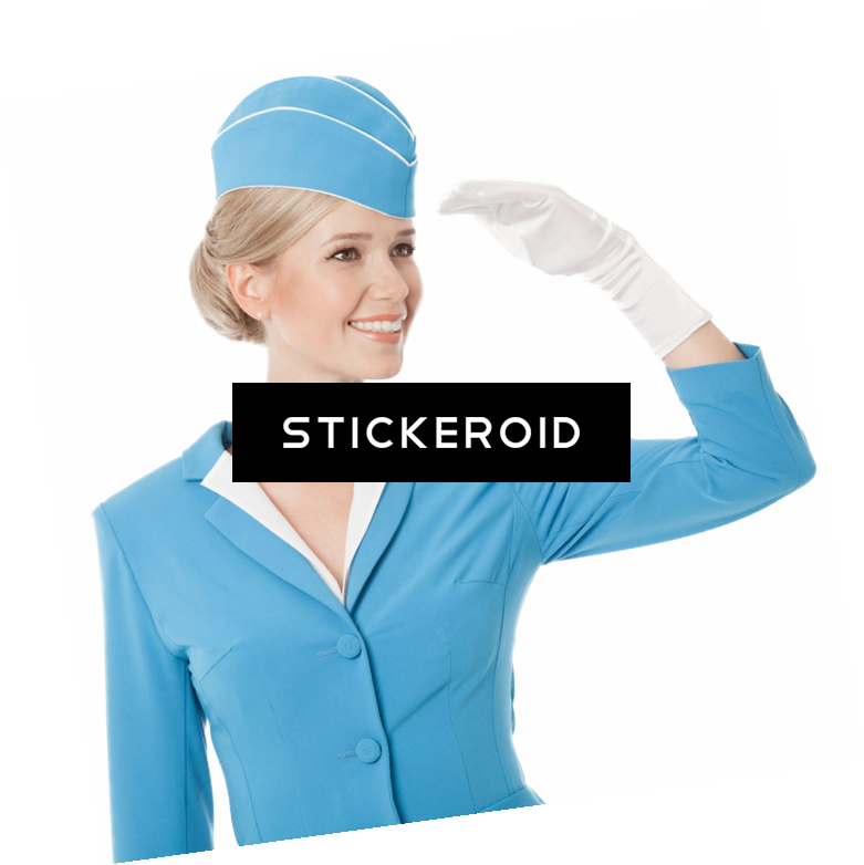 Flight Attendant - Chef (781x782), Png Download