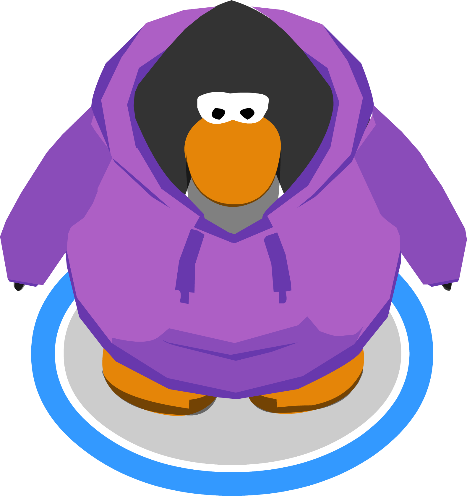Fabulous Hoodie Ig - White Knight Armor Club Penguin (1580x1677), Png Download