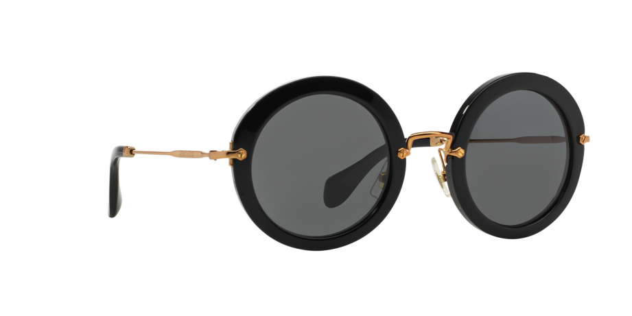 Miu Miu Mu 13ns 1ab1a1 49 Óculos De Sol - Miu Miu Women Sunglasses Black Plastic (920x575), Png Download