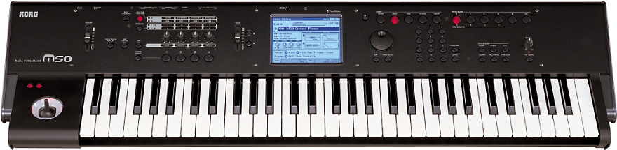 Korg M50 73 Synthesizer Workstation (1000x800), Png Download