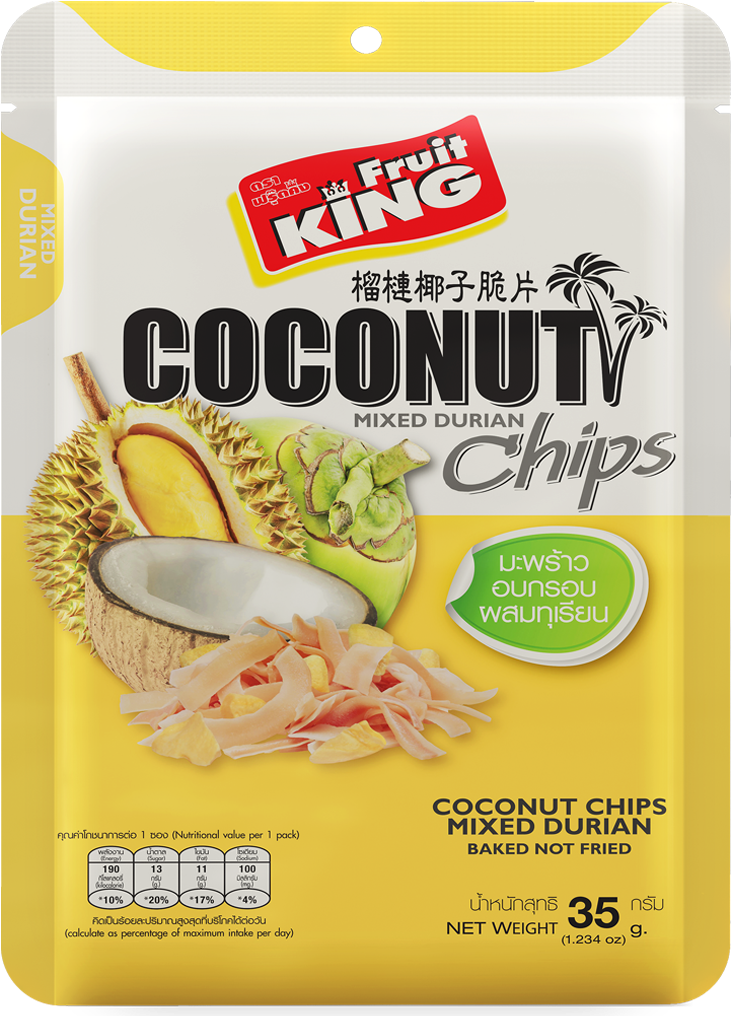 Quick View - Fruitking Dried Durian, 180g. (930x1280), Png Download