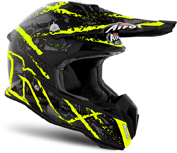 Motoline > Casco Airoh Terminator Open Vision Carnage - Airoh Terminator Open Vision Carnage (600x600), Png Download