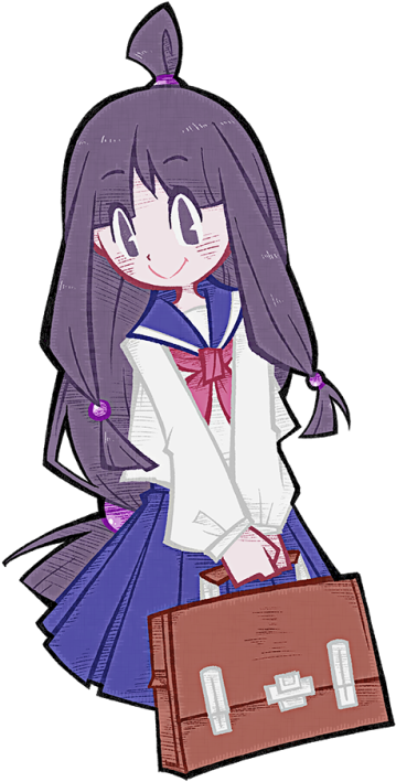 Ace Attorney Phoenix Wright Mayoi Ayasato Miles Edgeworth - Maya Fey School Uniform (412x750), Png Download