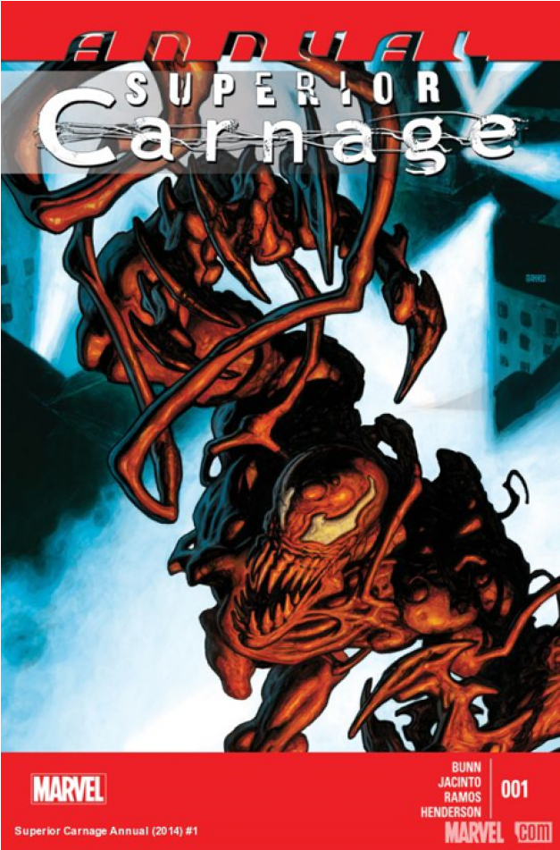 Deadpool Vs. Carnage [book] (950x950), Png Download