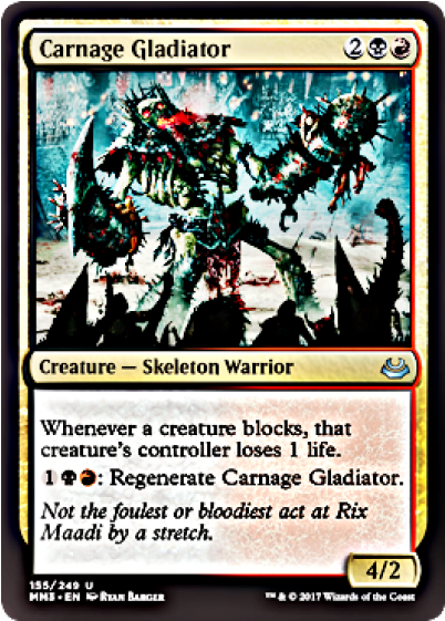 Carnage Gladiator Foil English Modern Masters Carnage - Wizards Of The Coast Magic The Gathering: Carnage Gladiator (560x560), Png Download