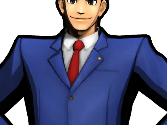 Ace Attorney Clipart Png - Ultimate Marvel Vs. Capcom 3 (640x480), Png Download