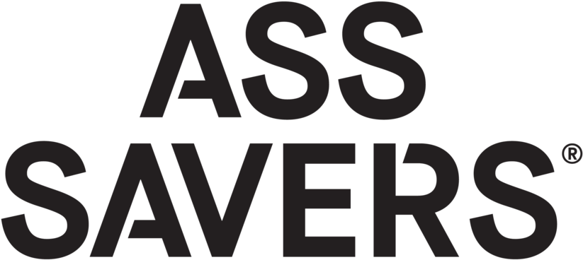 Ass Savers Ass Savers Logo - Ass Saver Regular - White | Mudguards (1100x679), Png Download