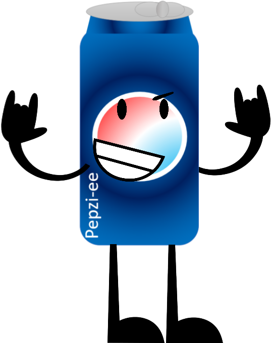 Pepsi Pose - Bfdi Pepsi (548x688), Png Download