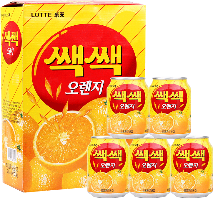 South Korea Imported Beverages Lotte Mango Juice Grape - Drink (800x800), Png Download