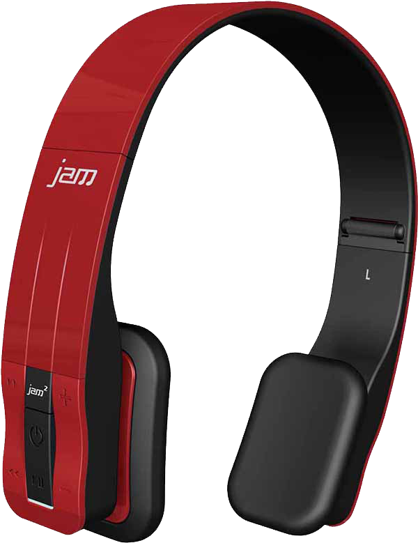 Hmdx Hx-hp610rd Jam Fusion Wireless Stereo Headphones (1000x800), Png Download