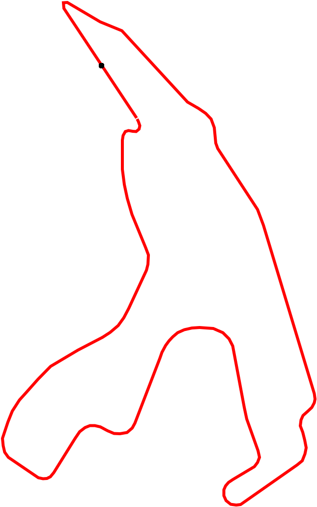 Spa Francorchamps 2007 - Spa Francorchamps Circuit (880x1244), Png Download