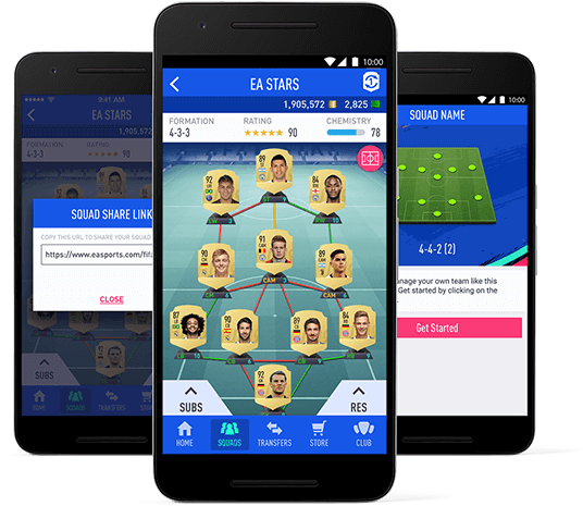 Share Your Squad - Fifa 19 Companion App Team (768x768), Png Download