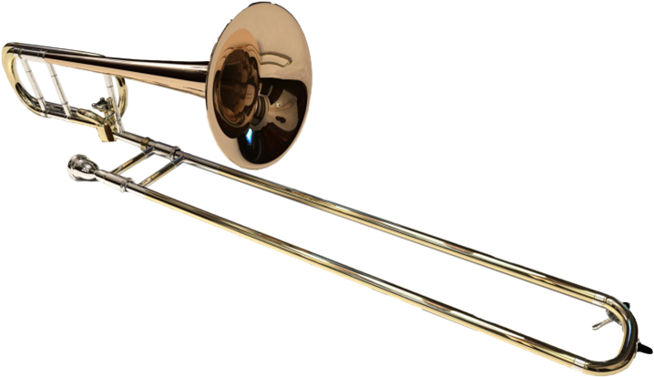 Le Tuba Le Trombone À Coulisse - Trombonne À Coulisse (734x426), Png Download