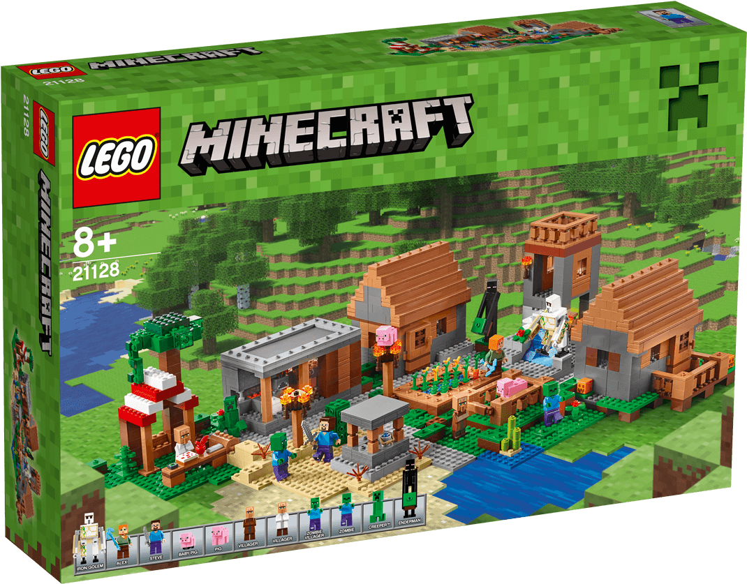 View Samegoogleiqdbsaucenao Lego 21128 Box1 In 1488 - Lego Minecraft Village (1488x837), Png Download