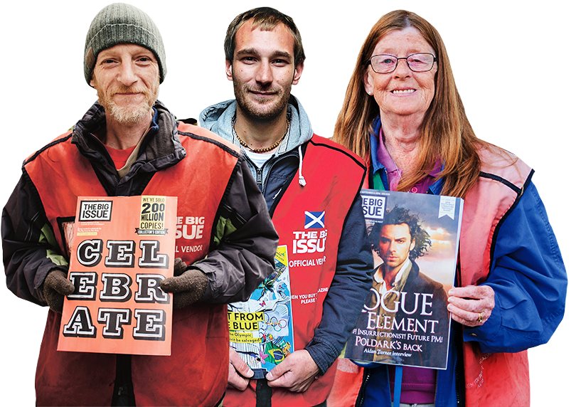 Since It Began, The Big Issue Has Helped Nearly 100,000 - Human (810x572), Png Download